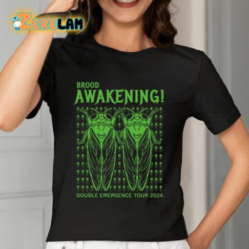 Raygun Brood Awakening Double Emergence Tour 2024 Shirt