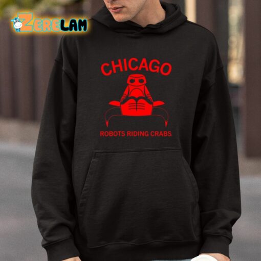 Raygun Chicago Robots Riding Crabs Shirt