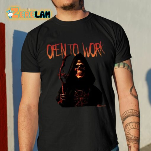 Reductress Open To Work Shirt