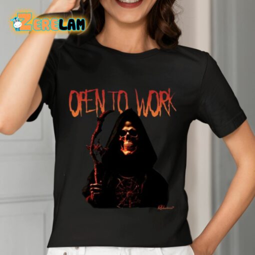Reductress Open To Work Shirt