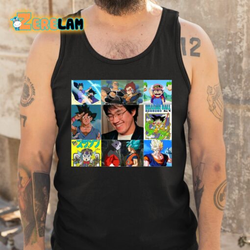 Rip Akira Toriyama Dragon Ball Z Shirt