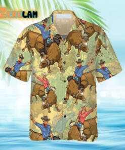 Rodeo Texas Flag Stylish Hawaiian Shirt