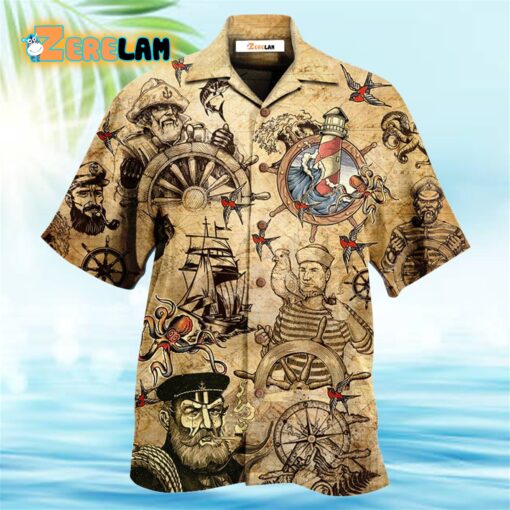 Sailing Sailor A Smooth Sea Never Made A Skilled Sailor Hawaiian Shirt