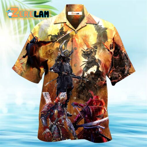 Samurai Knows His Duty And Guard His Honor Hawaiian Shirt