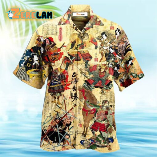 Samurai Perceive That Which Cannot Be Seen With The Eye Hawaiian Shirt