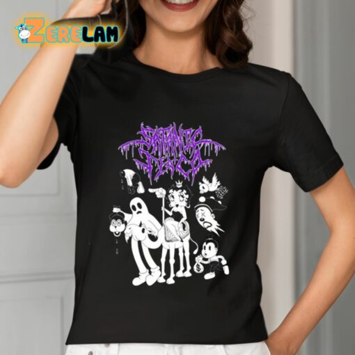 Satanic Tea Co Betty Boop X Hereditary Shirt
