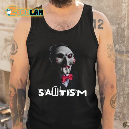 Sawtism Autism Horror Shirt