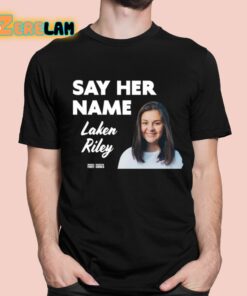 Sebastian Gorka Say Her Name Laken Riley Shirt