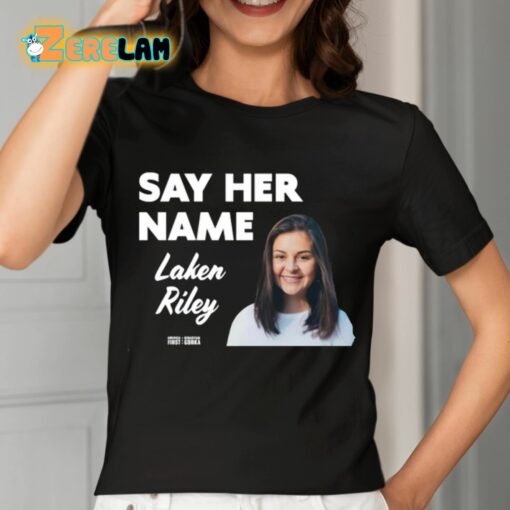 Sebastian Gorka Say Her Name Laken Riley Shirt