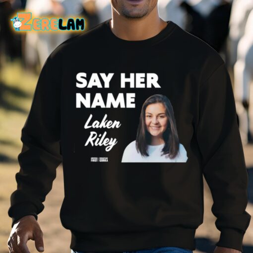 Sebastian Gorka Say Her Name Laken Riley Shirt