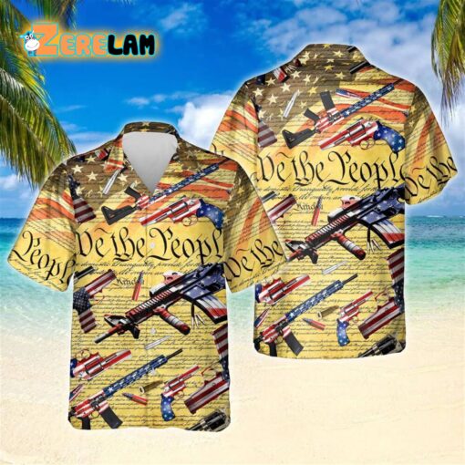 Second Amendment Hawaiian Shirt