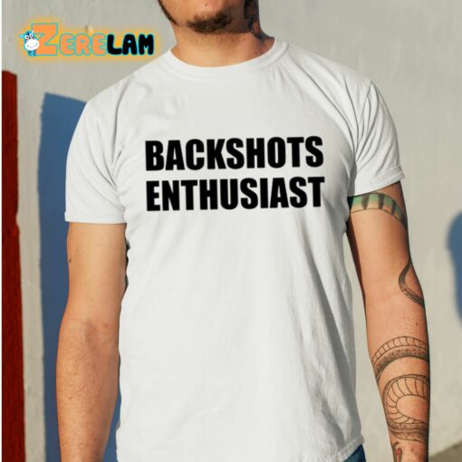 Sillyteestudio Backshot Enthusiast Shirt