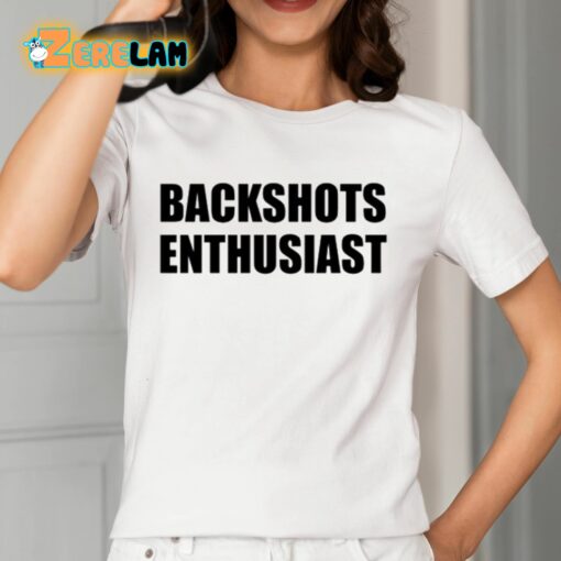 Sillyteestudio Backshot Enthusiast Shirt