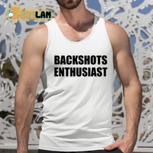 Sillyteestudio Backshot Enthusiast Shirt