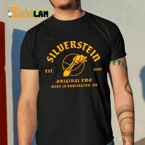 Silverstein Original Emo Made In Burlington Est 2000 Shirt