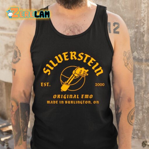 Silverstein Original Emo Made In Burlington Est 2000 Shirt
