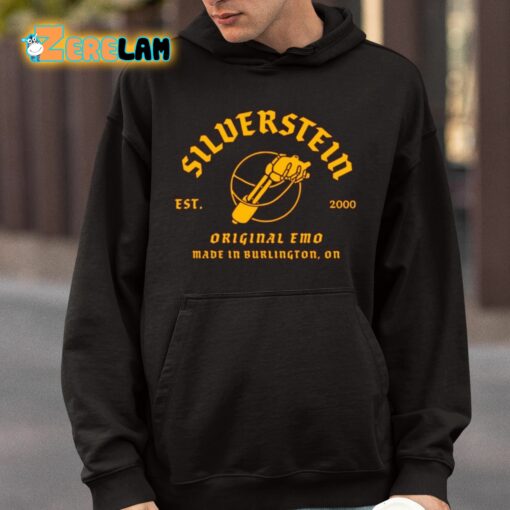 Silverstein Original Emo Made In Burlington Est 2000 Shirt