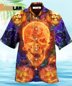 Skull Love Life We Love Hawaiian Shirt