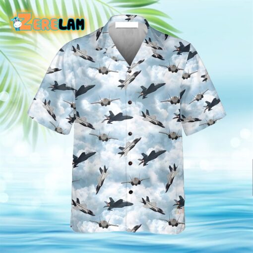 Sky Aircraft Hawaiian Shirt