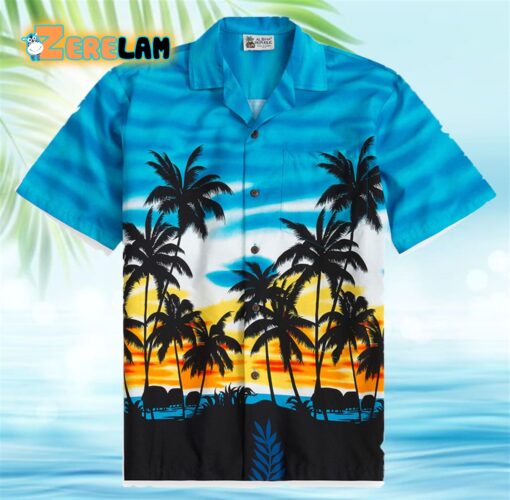 Sky Scraping Palms Hawaiian Shirt