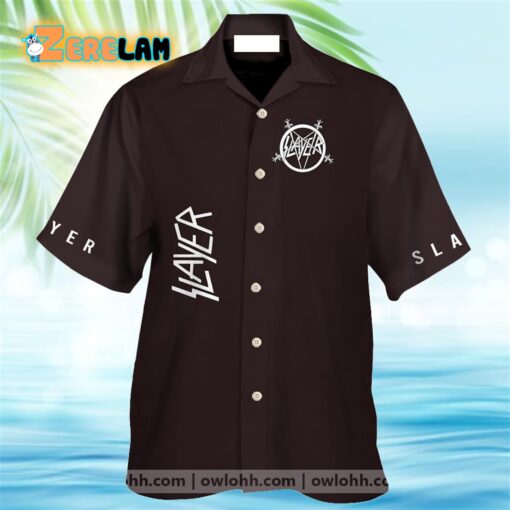 Slayer Skull Summer Hawaiian Shirt