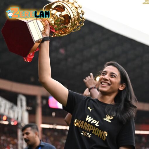 Smriti Mandhana Wpl Champions 2024 Shirt