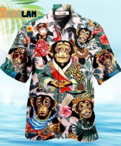 So Funny Smile Like A Monkey Hawaiian Shirt