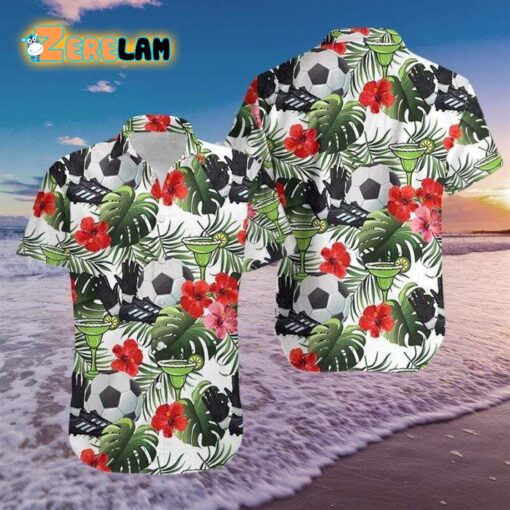Soccer And Margarita Hawaiian Shirt