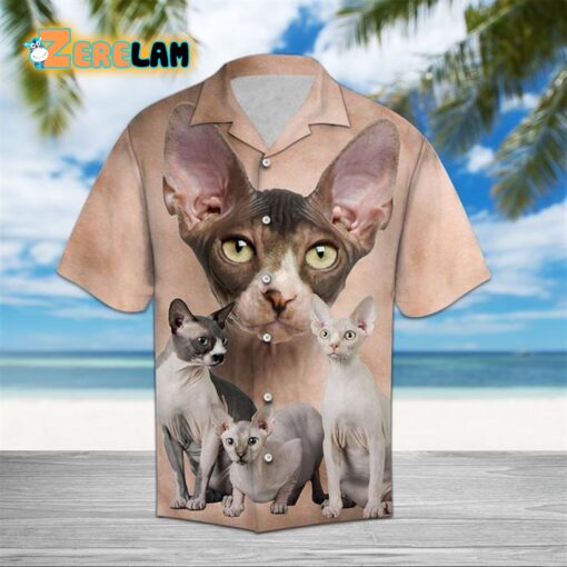 Sphynx Great Hawaiian Shirt