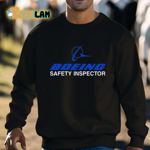 Steve Boeing Safety Inspector Shirt