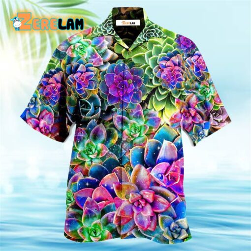 Succulent Flowers Succulents Are Planttastic Hawaiian Shirt