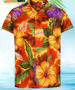 Sunset Bloomer Hawaiian Shirt