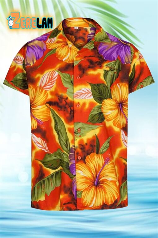 Sunset Bloomer Hawaiian Shirt