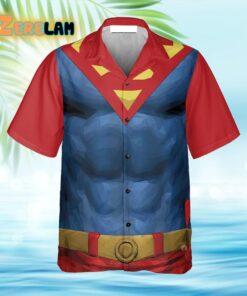 Superman Dress Up Costume Cosplay Hawaiian Shirt