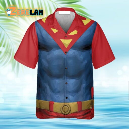 Superman Dress Up Costume Cosplay Hawaiian Shirt