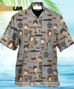Supernatural Series style Hawaiian Shirt