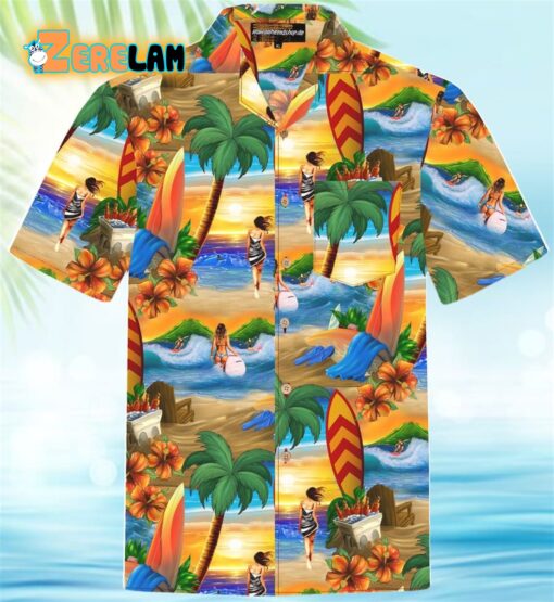 Surfer’s Paradise Hawaiian Shirt