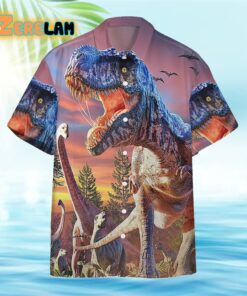 T-Rex Attack Hawaiian Shirt