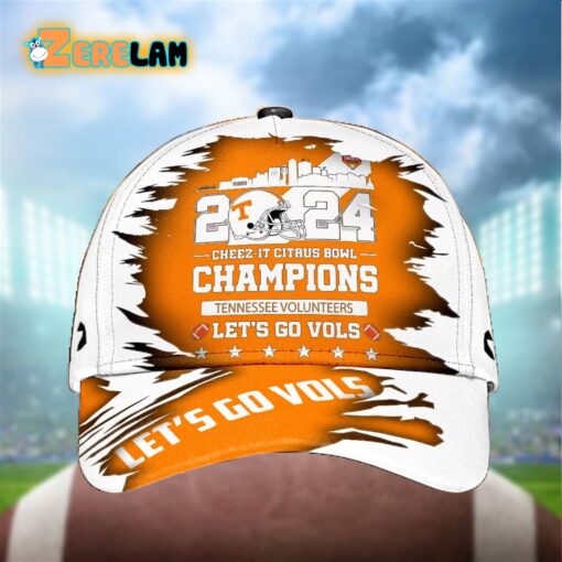 Tennessee 2024 Cheez-It Citrus Bowl Champions Let’s Go Vols Hat