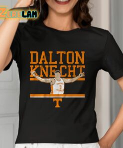 Tennessee Basketball Dalton Knecht Signature Pose Shirt 7 1
