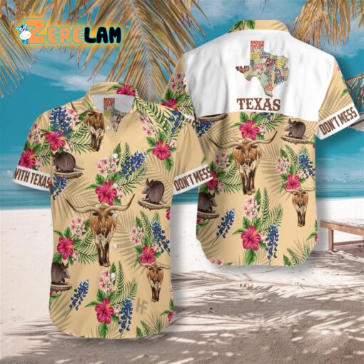 Texas Tropical Hawaiian Shirt
