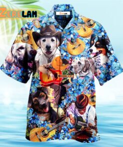 That’s What I Do I Pet Dogs I Play Guitars Hawaiian Shirt