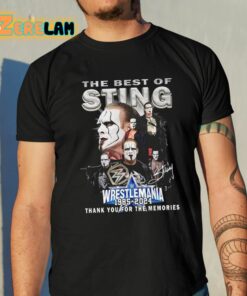 The Best Of Sting Steve Borden 1985-2024 Thank You For The Memories Shirt