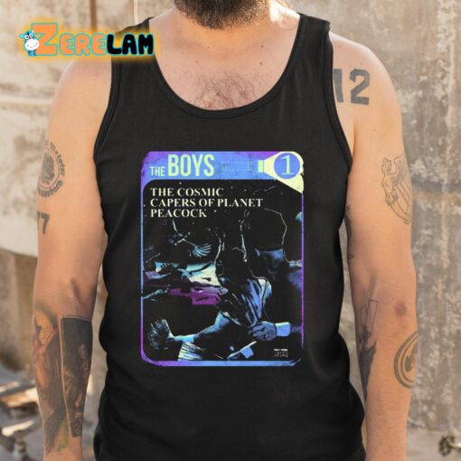 The Boys The Cosmic Capers Of Planet Peacock Vol 1 Shirt