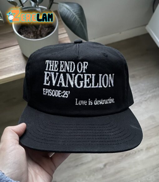 The End Of Evangelion Love Is Destructive Episode 25 Hat