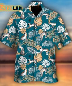 The Panther Tropical Hawaiian Shirt
