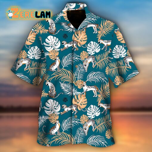 The Panther Tropical Hawaiian Shirt