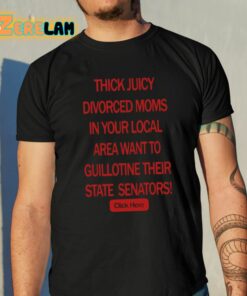 Thick Juicy Divorced Moms In Your Local Area Want To Guillotine Their State Senators Click Here Shirt 10 1