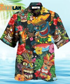 Tiki Hawaii Style Lover Hawaiian Shirt