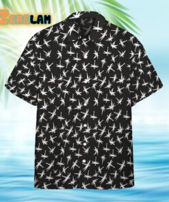 Tom Selleck Magnum Pi Midnight Bamboo Black Custom Hawaiian Shirt